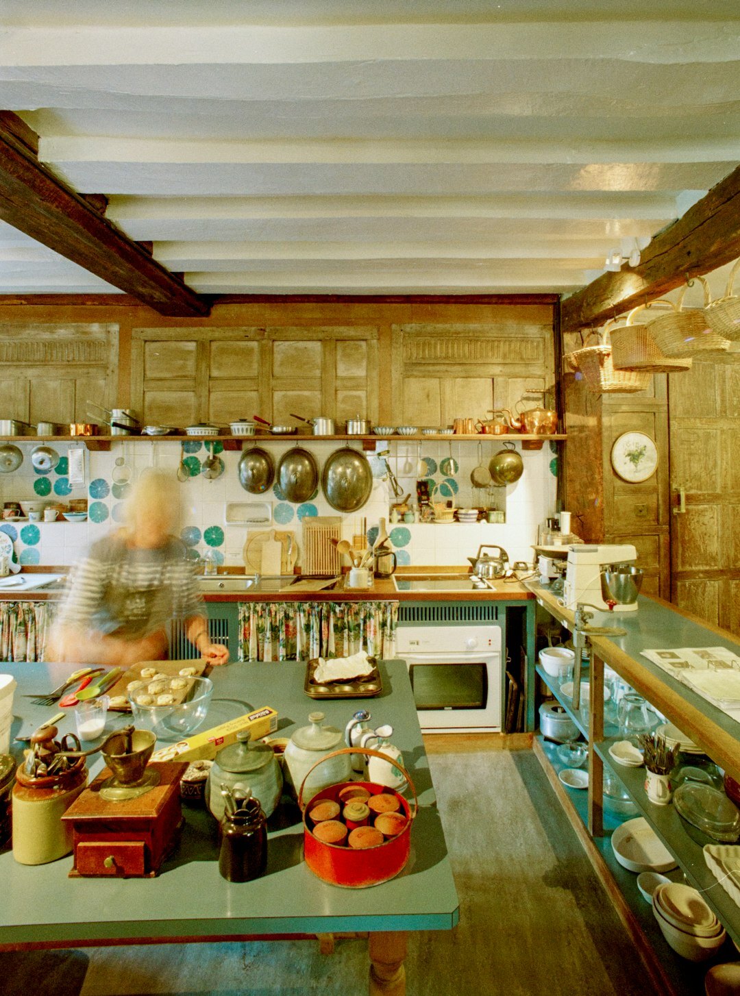baking cookies in oven